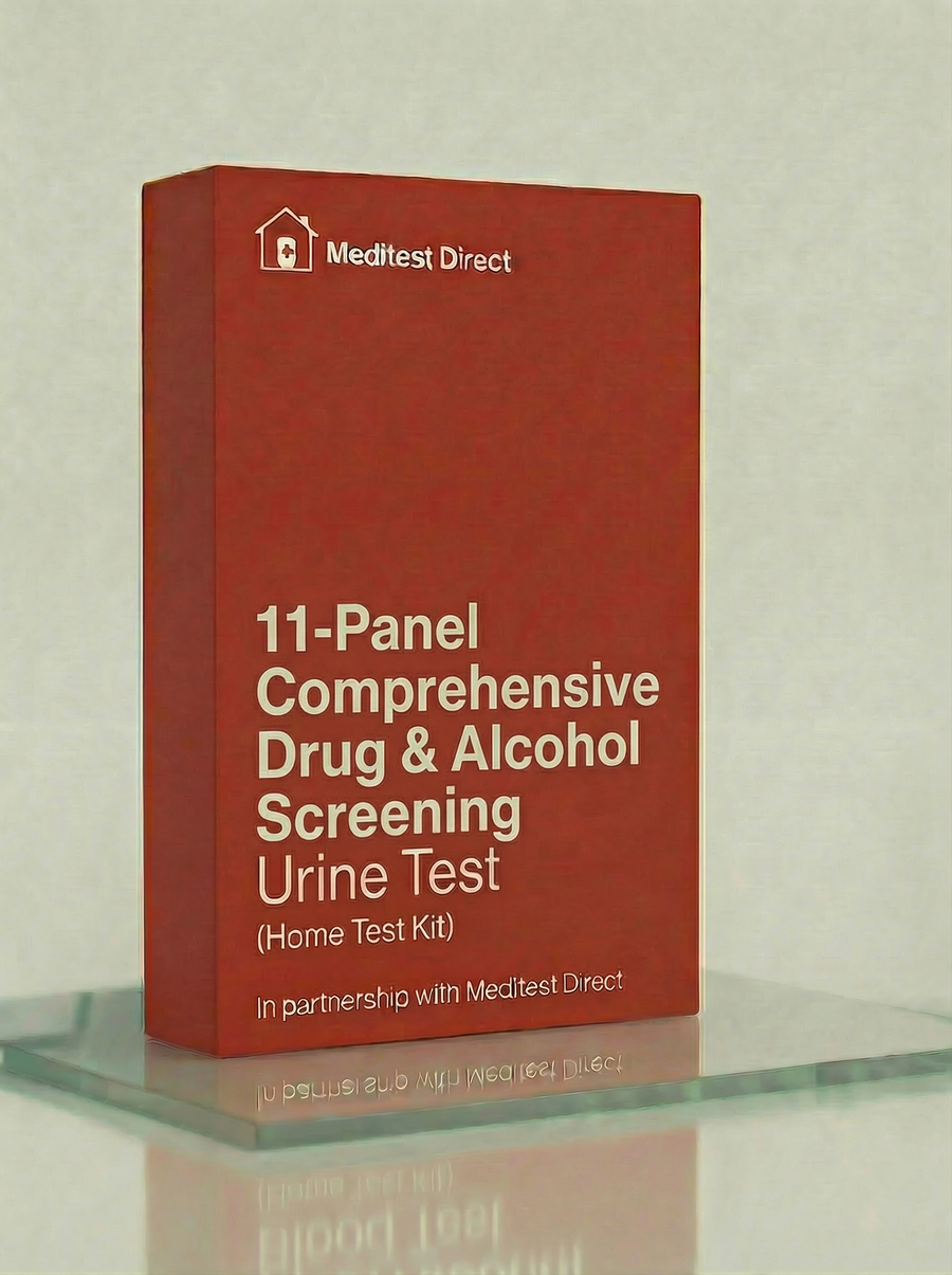 11-Panel Comprehensive Drug & Alcohol Screening Urine Test