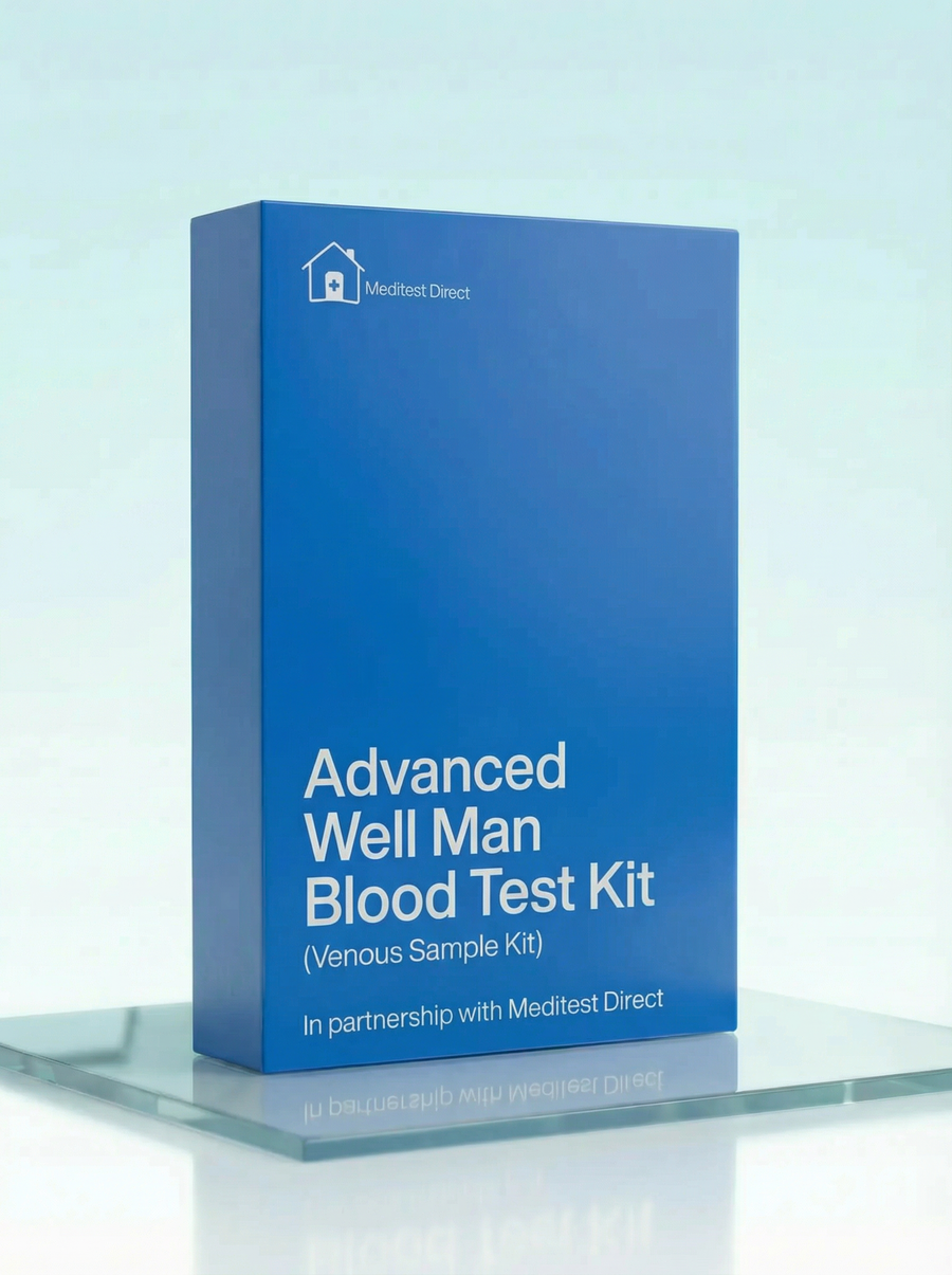 Advanced Well Man Blood Test Kit