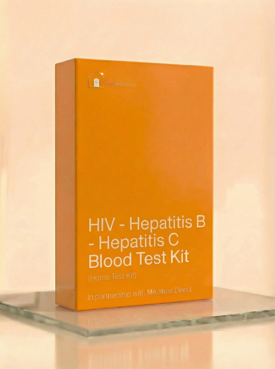 HIV, Hepatitis B, and Hepatitis C Blood Test Kit