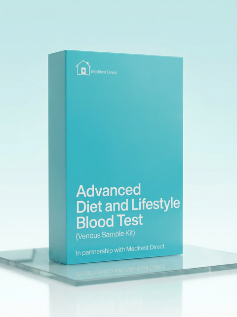 Advanced Diet and Lifestyle Blood Test Kit