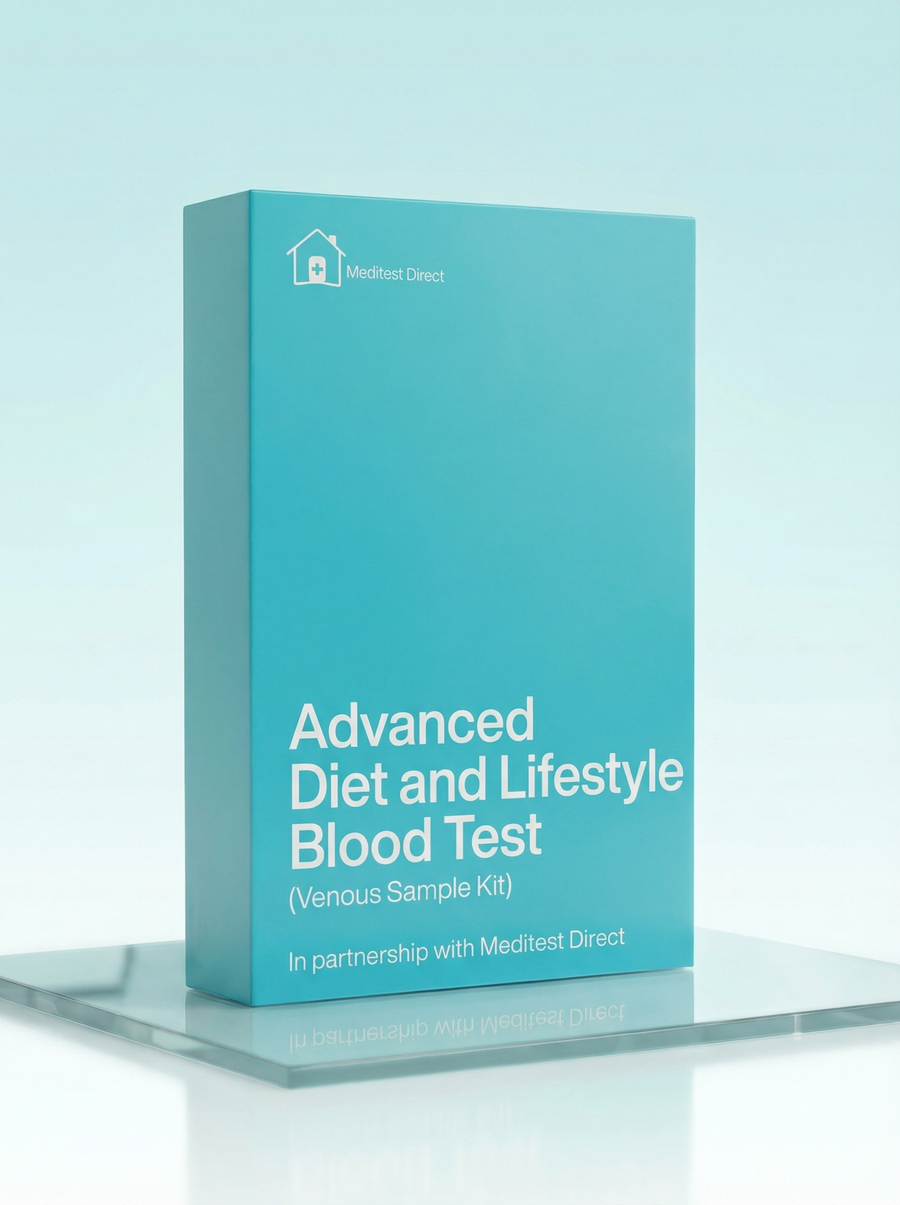 Advanced Diet and Lifestyle Blood Test Kit