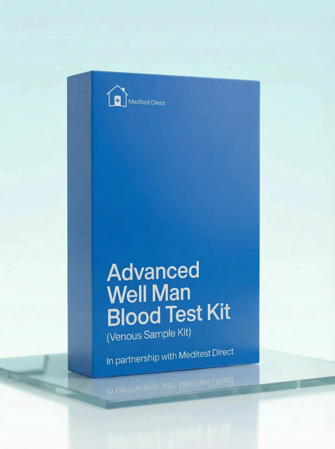 Advanced Well Man Blood Test Kit