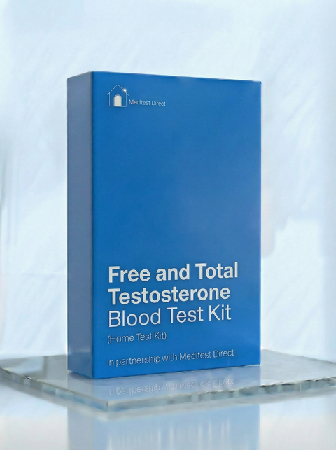 Free and Total Testosterone Blood Test Kit
