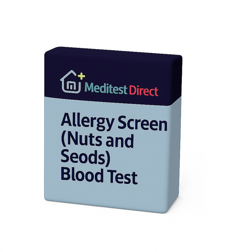 Allergy screen (nuts and seeds)Blood test