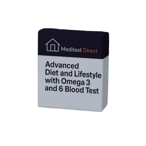 Advanced Diet and Lifestyle with Omega 3 and 6 Blood Test