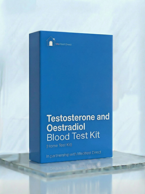 Testosterone and Oestradiol Blood Test Kit