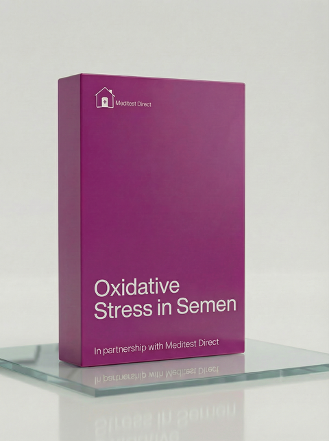 Specialist electrochemical MiOXSYS sensor and chemiluminescence assay equipment used to measure reactive oxygen species (ROS) and static oxidation-reduction potential (sORP) in human semen.