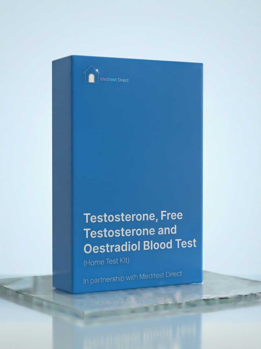 Testosterone, Free Testosterone and Oestradiol  Blood Test