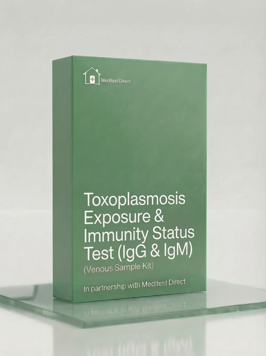 Toxoplasmosis Exposure & Immunity Status Test (IgG & IgM)
